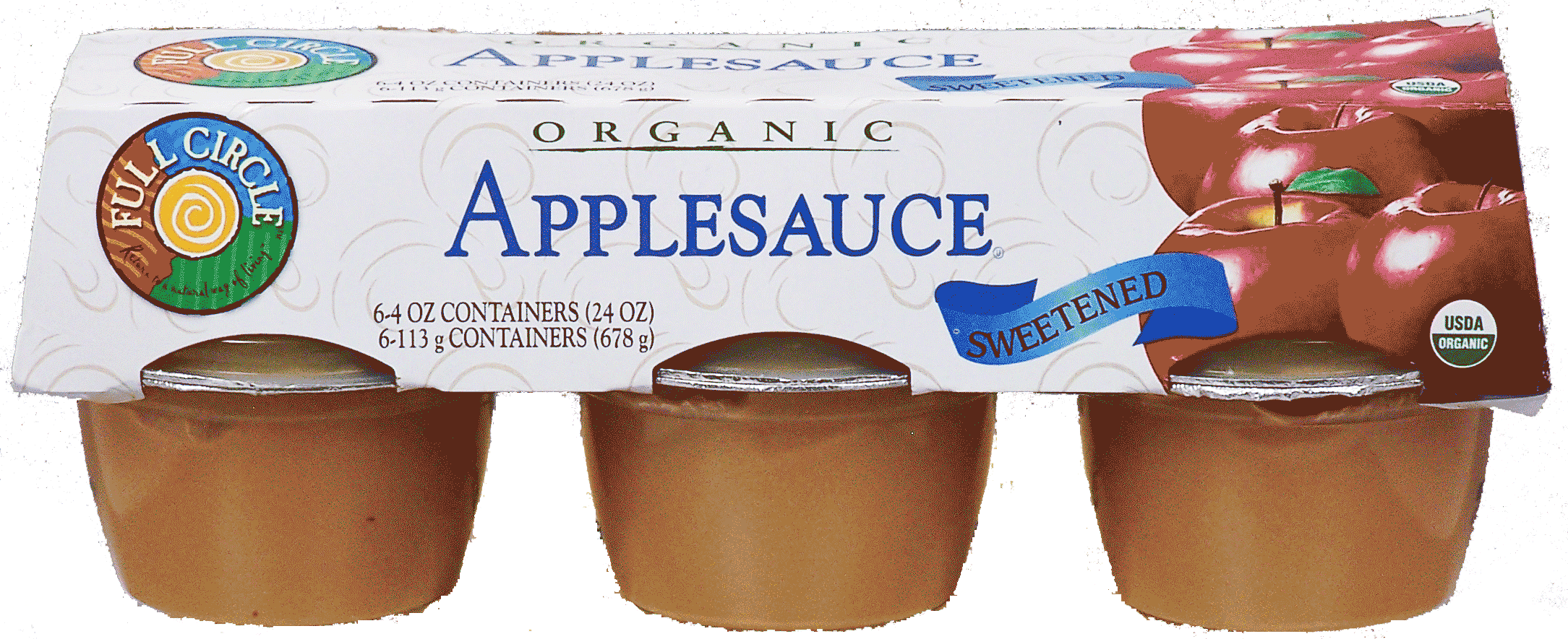 Full Circle Organic applesauce sweetened Full-Size Picture